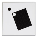 U Brands Heavy-Duty Board Magnets, Circles, Black, 0.75" Diameter, 20/Pack