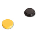 U Brands Board Magnets, Circles, Assorted Colors, 0.75" Diameter, 10/Pack