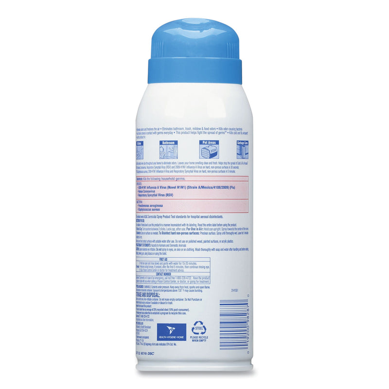 LYSOL 2 in 1 Disinfectant Spray III, Driftwood, 10 oz Aerosol Spray, 6/Carton