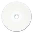 Verbatim CD-R Printable Recordable Disc, 700 MB/80 min, 52x, Spindle, White, 25/Pack