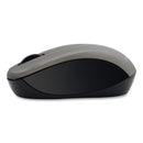 Verbatim Silent Wireless Blue LED Mouse, 2.4 GHz Frequency/32.8 ft Wireless Range, Left/Right Hand Use, Graphite