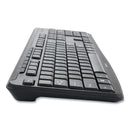 Verbatim Silent Wireless Mouse and Keyboard, 2.4 GHz Frequency/32.8 ft Wireless Range, Black