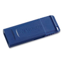 Verbatim Classic USB 2.0 Flash Drive, 16 GB, Blue, 5/Pack