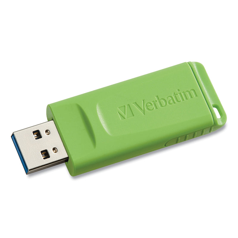 Verbatim Store 'n' Go USB Flash Drive, 32 GB, Assorted Colors, 3/Pack