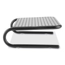 Allsop Metal Art Jr. Monitor Stand, 14.75" x 11" x 4.25", Black, Supports 40 lbs