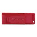 Verbatim Store 'n' Go USB Flash Drive, 4 GB, Red