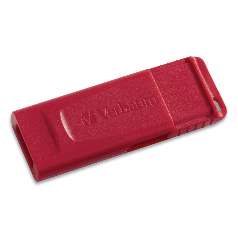 Verbatim Store 'n' Go USB Flash Drive, 64 GB, Red