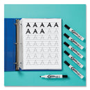 Avery MARKS A LOT Desk-Style Dry Erase Marker, Broad Chisel Tip, Black, Dozen (24408)