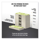 Avery PermaTrack Tamper-Evident Asset Tag Labels, Laser Printers, 0.5 x 1, White, 84/Sheet, 8 Sheets/Pack