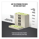 Avery PermaTrack Metallic Asset Tag Labels, Laser Printers, 1.25 x 2.75, Silver, 14/Sheet, 8 Sheets/Pack