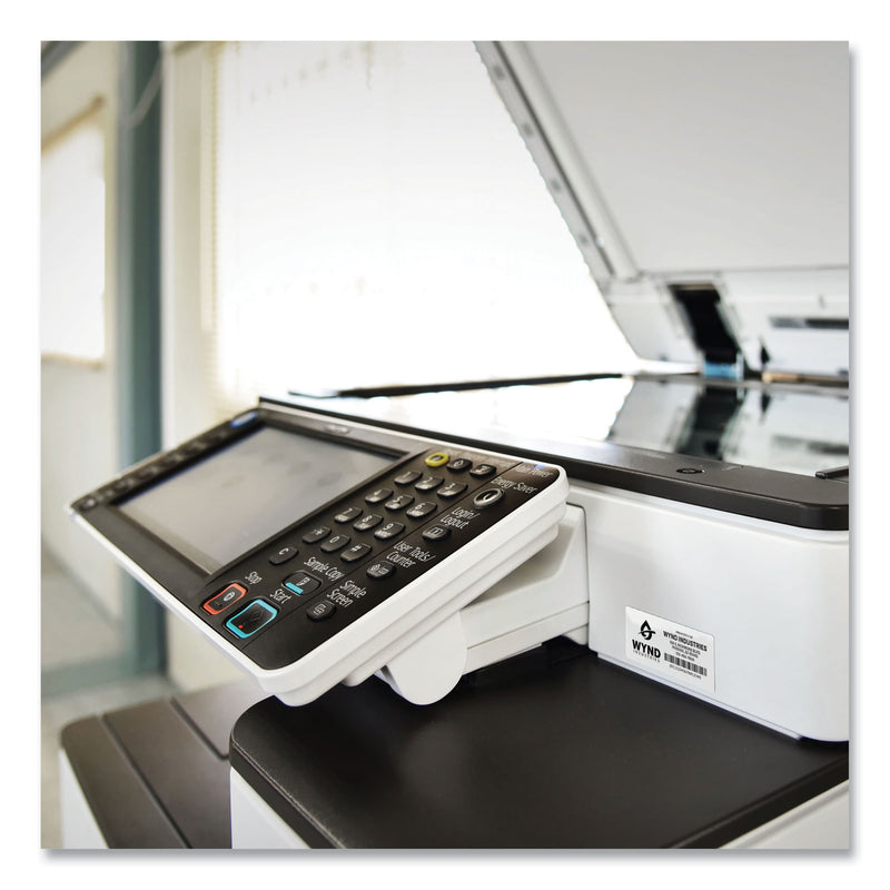 Avery PermaTrack Durable White Asset Tag Labels, Laser Printers, 1.25 x 2.75, White, 14/Sheet, 8 Sheets/Pack