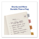 Avery Ultra Tabs Repositionable Tabs, Mini Tabs: 1" x 1.5", 1/5-Cut, Assorted Metallic Colors, 1" Wide, 40/Pack