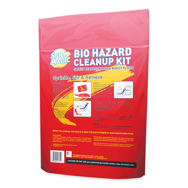 Spill Magic Biohazard Spill CleanUp, 0.75 x 6 x 9