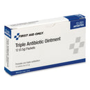 PhysiciansCare First Aid Kit Refill Triple Antibiotic Ointment, Packet, 12/Box