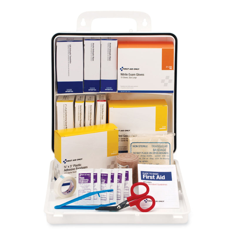 PhysiciansCare Office First Aid Kit, for Up to 75 people, 312 Pieces, Plastic Case
