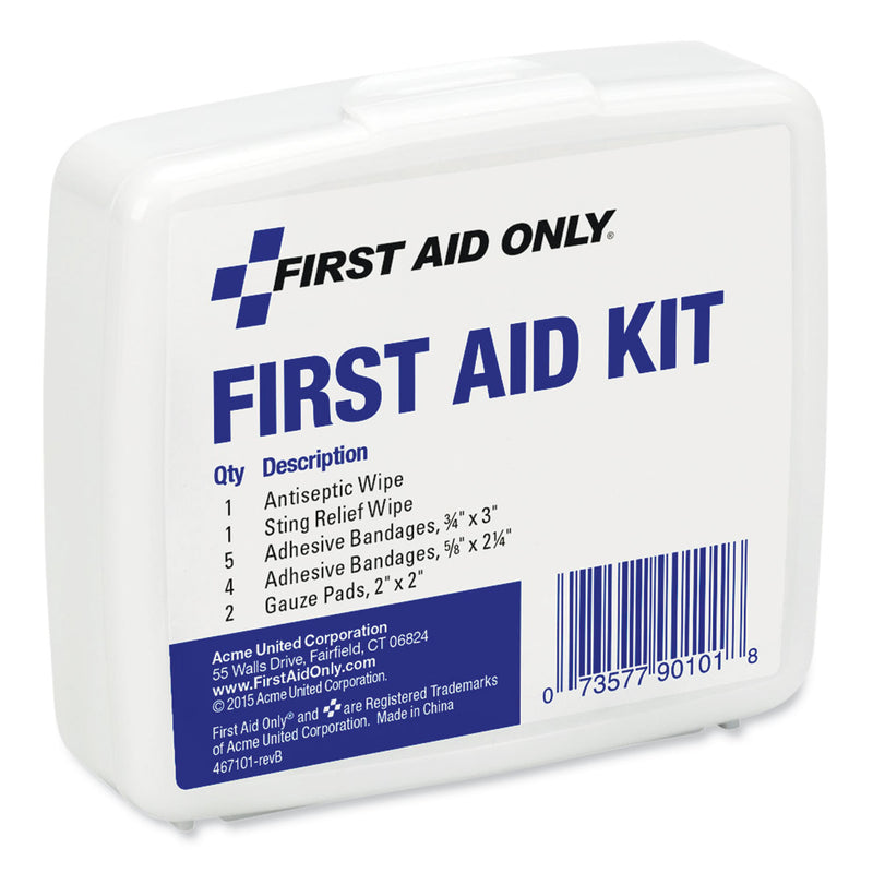 PhysiciansCare First Aid On the Go Kit, Mini, 13 Pieces, Plastic Case