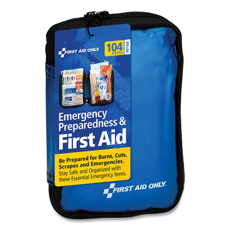 PhysiciansCare Soft-Sided First Aid and Emergency Kit, 105 Pieces, Soft Fabric Case