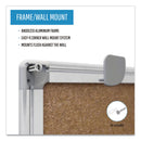 MasterVision Earth Cork Board, 24 x 36, Aluminum Frame