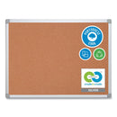 MasterVision Earth Cork Board, 36 x 48, Aluminum Frame