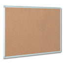 MasterVision Earth Cork Board, 36 x 48, Aluminum Frame