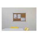 MasterVision Value Cork Bulletin Board with Aluminum Frame, 48 x 71, Natural