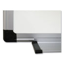MasterVision Porcelain Value Dry Erase Board, 36 x 48, White, Aluminum Frame