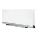 MasterVision Porcelain Value Dry Erase Board, 48 x 96, White, Aluminum Frame
