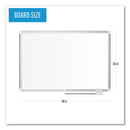 MasterVision Ruled Planning Board, 48 x 36, White/Silver