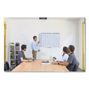 MasterVision Ruled Planning Board, 48 x 36, White/Silver
