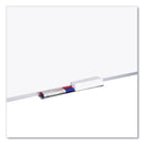 MasterVision Earth Silver Easy Clean Dry Erase Boards, 48 x 96, White, Aluminum Frame