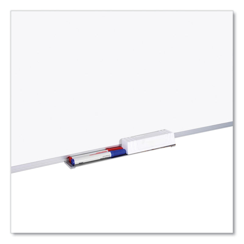 MasterVision Earth Silver Easy Clean Dry Erase Boards, 48 x 96, White, Aluminum Frame