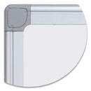 MasterVision Earth Easy-Clean Dry Erase Board, 48 x 72, Aluminum Frame