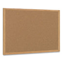 MasterVision Earth Cork Board, 36 x 48, Wood Frame