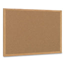 MasterVision Earth Cork Board, 48 x 72, Wood Frame