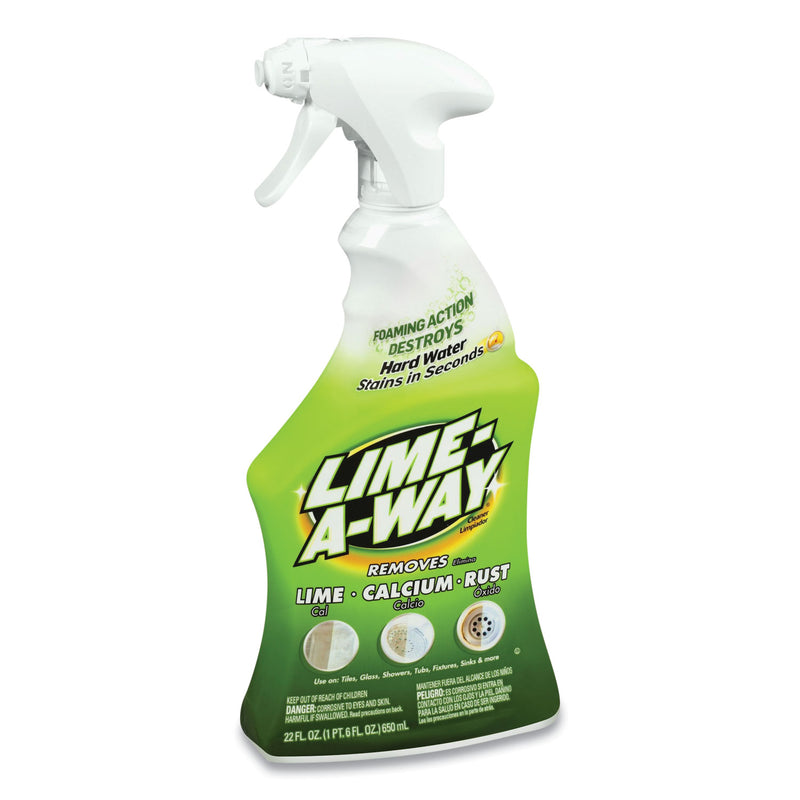 LIME-A-WAY Lime, Calcium and Rust Remover, 22 oz Spray Bottle