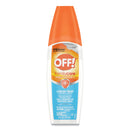 OFF! FamilyCare Clean Feel Spray Insect Repellent, 6 oz Spray Bottle, 12/Carton