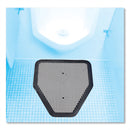 Big D Industries Deo-Gard Disposable Urinal Mat, Charcoal, Mountain Air, 17.5 x 20.5, 6/Carton