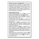 Big D Industries Water-Soluble Deodorant, Lemon Scent, 1 gal Bottle, 4/Carton