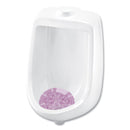 Big D Industries Diamond 3D Urinal Screen, Lavender Lace Scent, 0.13 oz, Lavender, 10/Box
