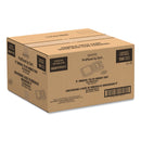 ProPlanet Hinged Lid Containers, Single Compartment, 9 x 8.8 x 3, White, Plastic, 150/Carton