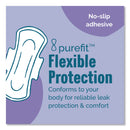 Seventh Generation Chlorine-Free Ultra Thin Pads with Wings, Overnight, 14/Pack