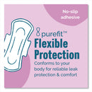 Seventh Generation Chlorine-Free Ultra Thin Pads with Wings, Super Long, 16/Pack, 6 Packs/Carton