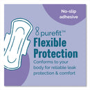 Seventh Generation Chlorine-Free Ultra Thin Pads with Wings, Overnight, 14/Pack, 6 Packs/Carton