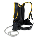 Rubbermaid Flow Finishing System, 18" Wide Nylon Head, 56" Yellow Plastic Handle