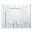 Rubbermaid Food/Tote Box Lids, 12 x 18, Clear, Plastic