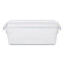 Rubbermaid Food/Tote Box Lids, 12 x 18, Clear, Plastic