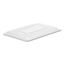 Rubbermaid Food/Tote Box Lids, 12 x 18, Clear, Plastic