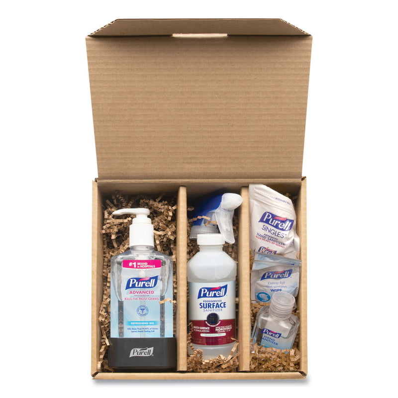 PURELL Employee Care Kit, Hand and Surface Sanitizers, 6/Carton