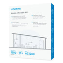 LINKSYS AC1200 Wi-Fi Router, 5 Ports, Dual-Band 2.4 GHz/5 GHz