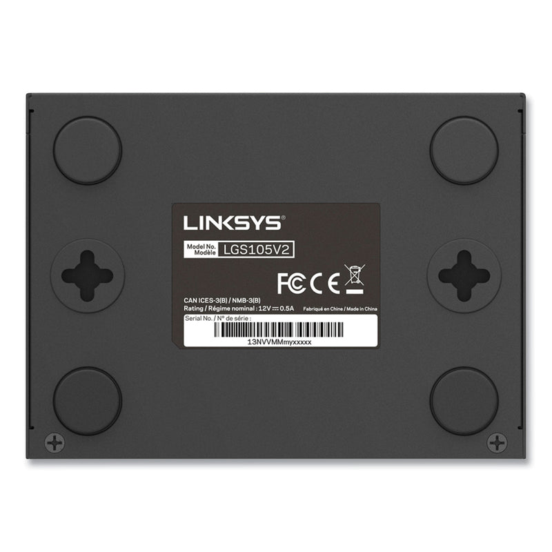 LINKSYS Business Desktop Gigabit Switch, 5 Ports